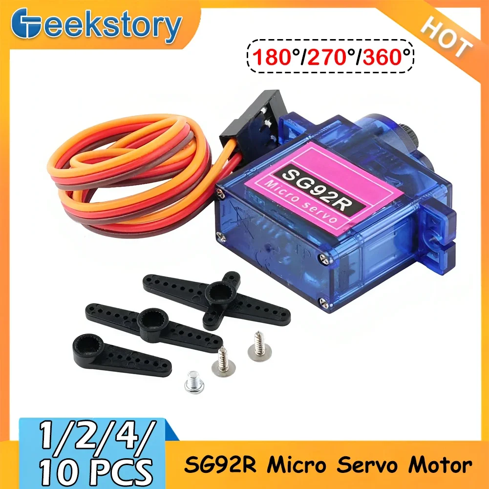 1/2/4/10 PCS SG92R 9g Micro An - Rc Helicopter Servo review and price